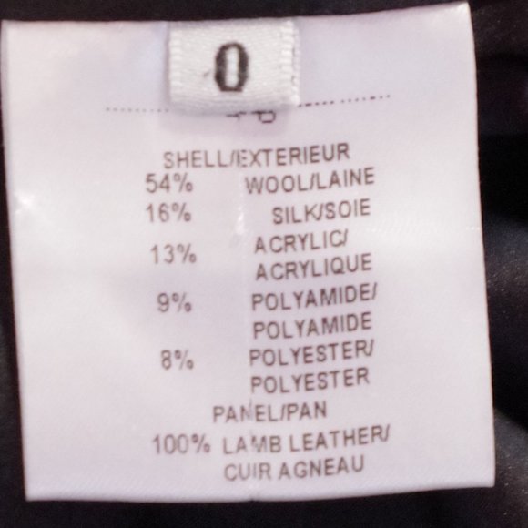 Ports 1961 Wool/Silk Blend Textured Tweed Pencil Skirt- Sz. 0 - Picture 8 of 8